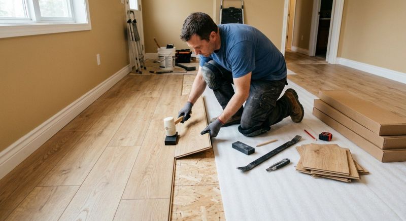 Laminate Floor Installation in Auburndale, FL