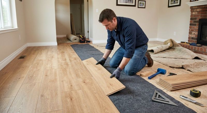 Laminate Floor Remodeling in Polk County, FL