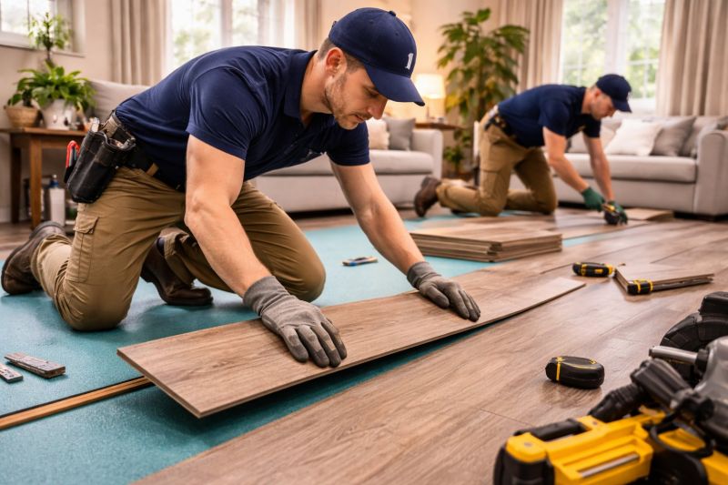 Laminate Floor Replacement in Brandon, FL