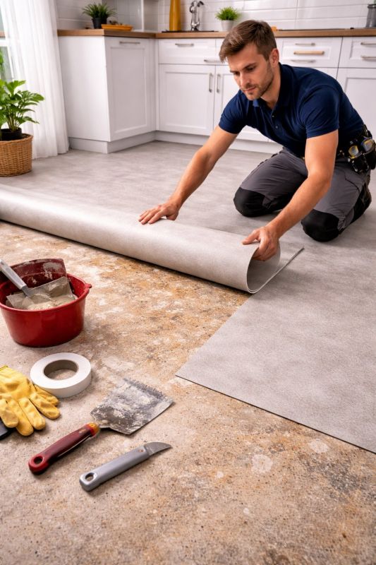 Linoleum Floor Installation in Fort Meade, FL