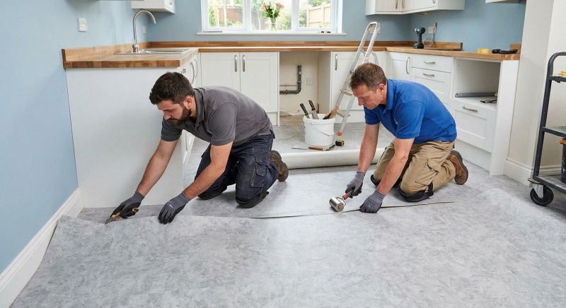 Linoleum Floor Installation in Polk County, FL