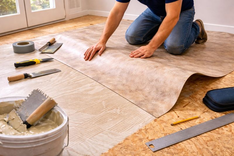 Sheet Flooring Installation in Plant City, FL