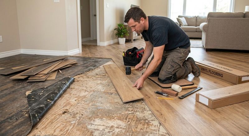 Vinyl Flooring Installation in Brandon, FL