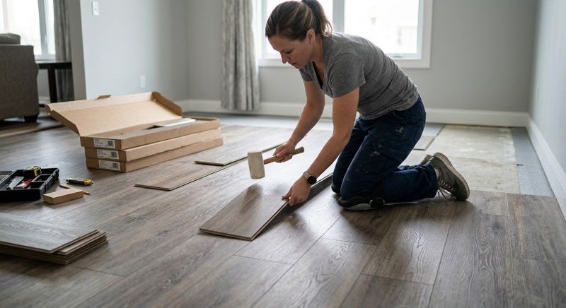 Vinyl Plank Floor Installation in Polk County, FL