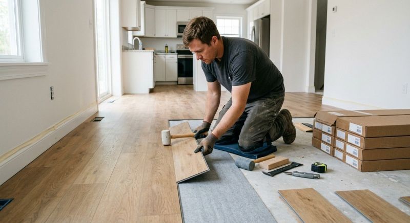 Vinyl Plank Floor Installation in Polk County, FL